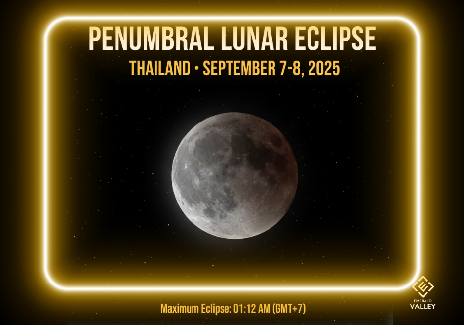 Penumbral Lunar Eclipse Thailand 2025