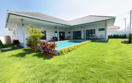 Luxury Pool Villa Near the Hua Hin City | 3 Beds 3 Baths | Private Pool + EV Charger | Fully Furnished | Only 11.5 MB
