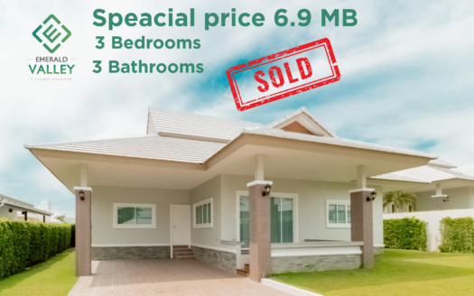 Luxury house for sale, ready to move in, fully functional with 3 bedrooms and 3 bathrooms.